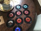 (9) LATIN/SPANISH 45 RPM Falcon Ideal Reel Azteca Discomoda  Nice