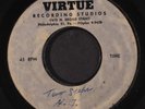 HERB JOHNSON: Two Steps Ahead / Tell Me So 45 Hear  (dj, acetate, hand written