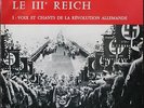 LE IIIe REICH  VOIX ET CHANTS DE LA REVOLUTION ALLEMANDE 33T LP SERP HF 10