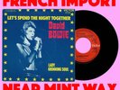 DAVID BOWIE “LET’S SPEND THE NIGHT TONIGHT TOGETHER” 45rpm VINYL w/PIC SLEEVE