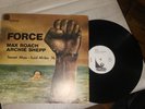 Archie Shepp and Max Roach-FORCE-2 LPs-United Artists-BASE Records-VG+