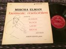 Mischa Elman LP Vanguard Hebraic Melodies Joseph Seiger NM Ernest Bloch