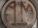 Sex Pistols God Save the Queen A&M Picture Disc Vinyl Record