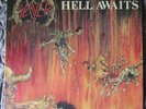 SLAYER, HELL AWAITS, VINYL LP, COMBAT /METAL BLADE RECORDS, SEE PICTURES