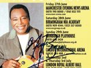 George Benson Hand Signed Autographed Concert Tour Flyer