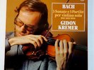3 LP BOX BACH 3 sonates 3 Partittas Violin Solo GIDON KREMER violon