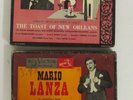 VINTAGE 45'S MARIO LANZA NEW ORLEANS GREAT CARUSO 2 BOX SETS