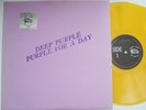 DEEP PURPLE For A Day NM TMOQ 71067 Yellow Colored Vinyl DG LP w/insert Nice