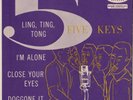 The 5 Five Keys Ling Ting Tong + 3 EP Capitol EAP 1-572 Picture Sleeve 45 RPM NM