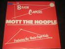 Mott The Hoople rare '71 UK 1st press LP Brain Capers EX+ Island  GLAM PUB PROG