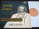FOURNIER cello BACKHAUS piano BRAHMS SONATAS 1 & 2 LP DECCA LXT 5077 Mono UK ED1