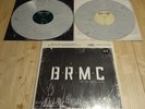BLACK REBEL MOTORCYCLE CLUB LP grey splat BEAT THE DEVIL'S TATTOO die cut slv NM