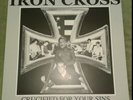 IRON CROSS CRUCIFIaED FOR YOUR SINS LP discography + more EARLY U.S. skin PUNK