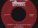 Rare Illinois 70s Modern Soul Funk 45 BREAKAWAY on Golden Eagle VG++