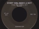 Rare IL Northern/Deep Soul 45 JOHNNIE ELBY Every Girl Needs A Boy on RRC VG++