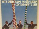 BARNEY KESSEL w' SHELLY MANNE + RAY BROWN - THE POLL WINNERS LP 1957 AUSSIE Jazz