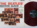 BEATLES SECOND ALBUM ODEON OR-7058 Japan Red Vinyl VINYL LP