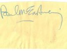 PAUL McCARTNEY AUTOGRAPH SIGNED ON 12TH MAY 1973 OXFORD WINGS TOUR THE BEATLES