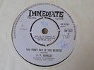 P.P. Arnold - The First Cut Is The Deepest 1967 UK 45 IMMEDIATE