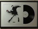 BANKSY ART COVER POKEMON VINYL 21/100 RAGE FLOWER THROWER JUNICHI MASUDA