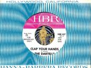 THE DARTELLS CLAP YOUR HANDS MOD FUZZ PSYCH GARAGE ROCK WLP PROMO 45 RPM RECORD