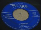 R&B DOO WOP 45 - JIMMY CASTOR AND THE JUNIORS - I PROMISE - 1956 - WING LABEL
