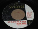 NORTHERN SOUL 45 - MAXINE BROWN - LET ME GIVE YOU MY LOVIN - WAND