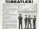 Meet the Beatles Rare Signed Ed Sullivan Repro Cover LP Album Lennon McC1964