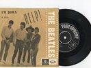 14579 THE BEATLES - HELP - RARE NORWAY 45 / PS