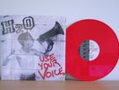 1ST PRESS H2O Use Your Voice LP vinyl red /500 sick of it all agnostic front afi