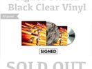 Judas Priest Firepower Vinyl Lp Swirled Black/Clear Vinyl Signed by the Band