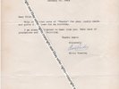 ELVIS PRESLEY 1963 hand signed vintage thank you letter to a Fan  PRICE REDUCED