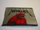 METALLICA – very rare old original 80s JUMP IN THE FIRE grey Patch
