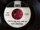 ISLEY BROTHERS - THAT'S THE WAY LOVE IS - ORIGINAL TAMLA DJ COPY - NORTHERN SOUL