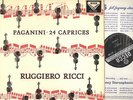 sxl 2194 uk ed1 original recording ricci paganini 24 caprices vinyl ex++/nm c.ex