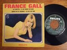 EP VINYL 45T FRANCE GALL LES SUCETTES GAINSBOURG POURCEL 1966 PHILIPS 437229 EX