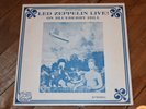 Led Zeppelin Live on Blueberry Hill EX  Rare Abstract Records 2 lp