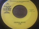 Private Press Orange Wedge Indiana Garage Lamp Label #85 45rpm