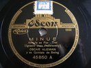 OSCAR ALEMAN Odeon 45850 JAZZ 78 MINUE / TENGO RITMO