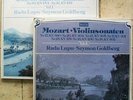 MOZART VIOLINSONATAS I+II - GOLDBERG/LUPU: 4X DECCA LP NM