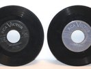 ELVIS PRESLEY MEAN WOMAN BLUES /HEARTBREAK HOTEL  2 rare MADE IN CANADA 45's
