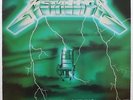METALLICA: Ride The Lightning   RARE GREEN COVER   BERNETT 1984   Metal