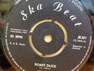 LEE PERRY ROAST DUCK / HAND TO HAND OG UK SKA BEAT RECORDS 7