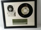 Framed 45rpm Record Light My Fire The Doors Photo - Jim Morrison