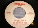THE EPITOME OF SOUND You Don´t Love Me SANDBAG original northern soul 45 rare s.