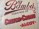 Vntg Vinyl Record Album Cheech and Chong Big Bambu with Rolling Paper