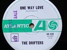 THE DRIFTERS ONE WAY LOVE RARE 1964 AUST ATLANTIC PROMO LABEL 45 EX