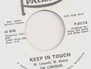 THE CANADIAN ROGUES : Keep In Touch (Pamler) 1967 Orig Garage Punk Mod 45 HEAR