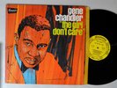R&B LP - GENE CHANDLER - THE GIRL DON'T CARE Brunswick BL 54124 PROMO Yellow VG+