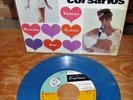 LOS CORSARIOS Teresa +3 GARAGE BEAT LATIN SOUL Blue Vinyl (1968 MEXICO 7